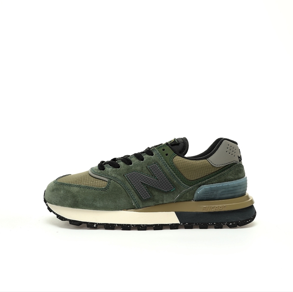 Stone Island x NB 574s Legacy (Dark Green) Size 10M